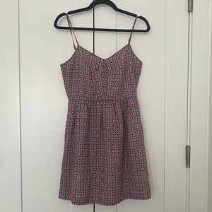 J. Crew Geometric Pattern Dress